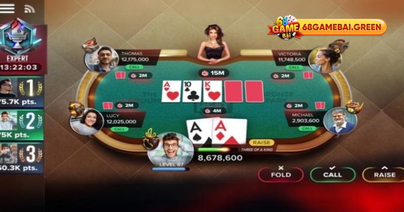 luật chơi Poker 68 Game Bài