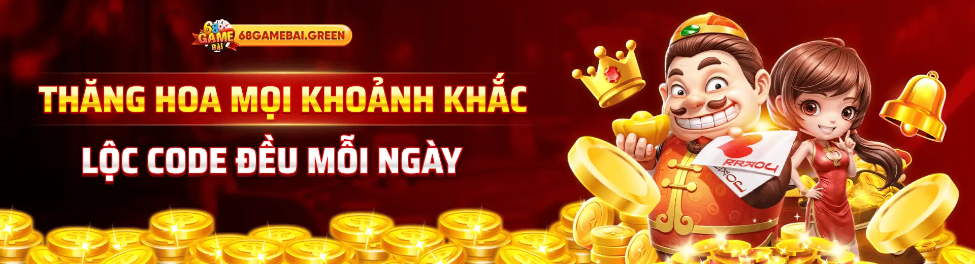 68gamebai green banner 2